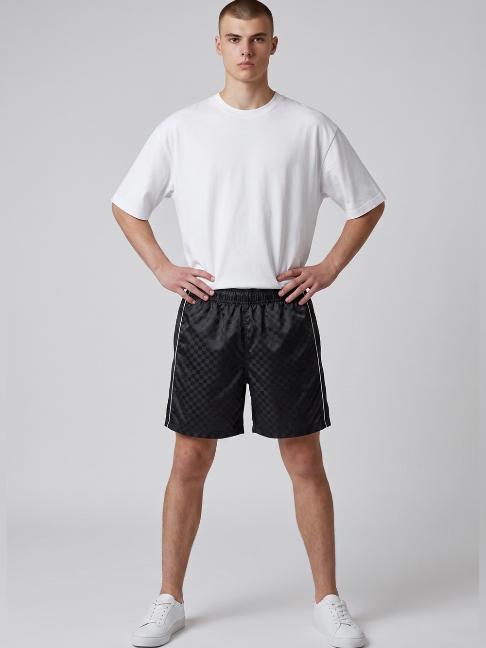 DSG - NWT - Woven Soccer Athletic Shorts with Side Stripes